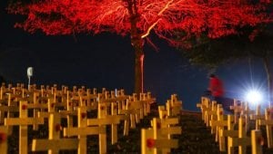 A time to reflect ahead of the annual dawn service on Howick’s Stockade Hill to commemorate Anzac Day